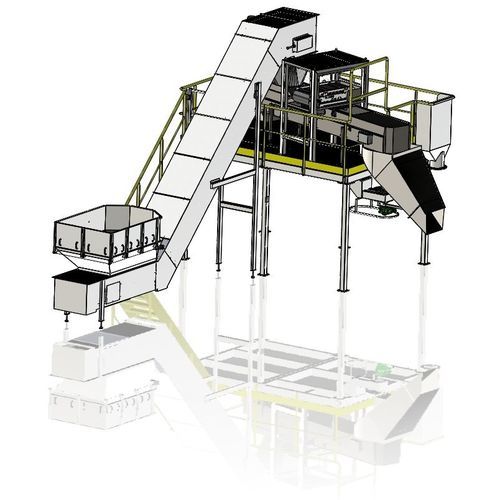 Sistema de transporte de virutas - OMSAT FRANCE - de virutas metálicas / centralizado