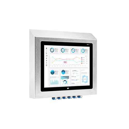 Panel PC retroiluminación LED - IRTWPC150 series - IronTech Solutions, SL - pantalla táctil capacitiva PCAP / con pantalla táctil resistiva de 5 hilos / 15"