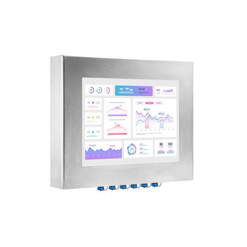Monitor LCD - IRTMWP150SCNDA - IronTech Solutions, SL - pantalla táctil capacitiva PCAP / retroiluminación LED / industrial