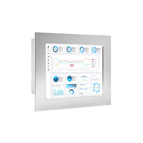 Monitor con pantalla táctil resistiva de 5 hilos - IRTMFB104JBJAA - IronTech Solutions, SL - retroiluminación LED / industrial / para uso exterior