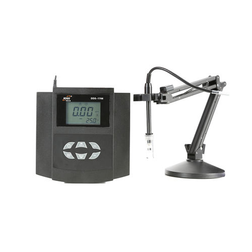 Conductímetro de sobremesa - DDS-1706  - Shanghai Boqu Instrument Co.,Ltd. - con pantalla LCD / con compensación automática de temperatura / con registrador de datos