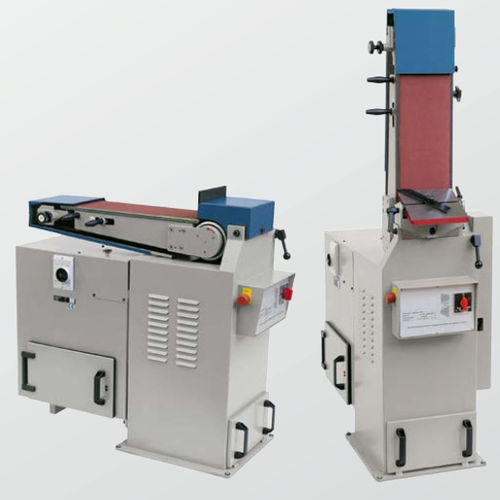 Rectificadora plana - B200/150S - IMM Maschinenbau GmbH - para chapa metálica / con control manual / de banda