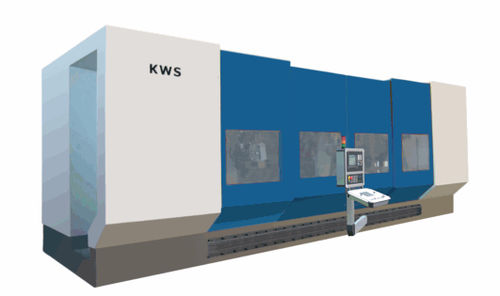 Rectificadora para tornillos de extrusión - KWS - IMM Maschinenbau GmbH - plana / para cigüeñales / CNC