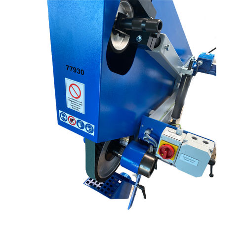 Amoladora pulidora de banda - 77930 - IMM Maschinenbau GmbH - de banco / eléctrica
