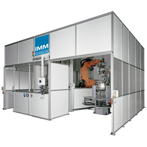 Célula robotizada de rectificado - RC - IMM Maschinenbau GmbH - de descarga / de fresado / de carga