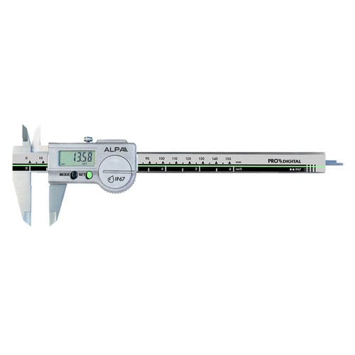 Pie de rey digital - PRO\DIGITAL - Alpa Metrology - de acero inoxidable / IP67