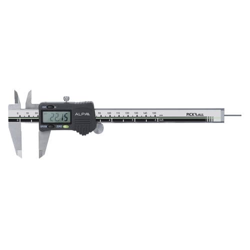 Pie de rey digital - PICK\ALL IP40 - Alpa Metrology - de acero inoxidable