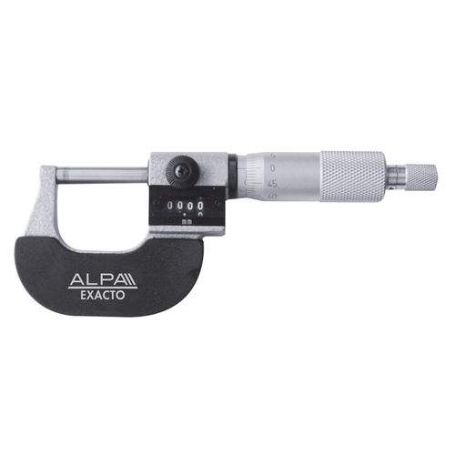 Micrómetro de exteriores - BB010 series - Alpa Metrology - analógico