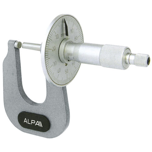 Micrómetro de espesor - BB11015 - Alpa Metrology - analógico / de esfera