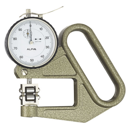Medidor de espesores portátil - BB3800150 - Alpa Metrology - de esfera