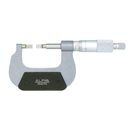 Micrómetro de exteriores - BB085 series - Alpa Metrology - de espesor / analógico