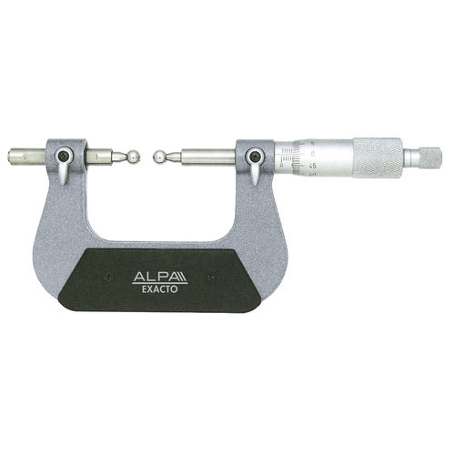Micrómetro de exteriores - BB100 series - Alpa Metrology - analógico / con yunque intercambiable