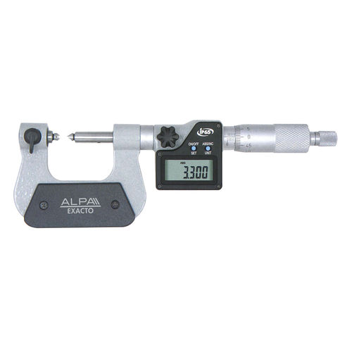 Micrómetro para roscados - BA080 series - Alpa Metrology - de exteriores / digital / estanco