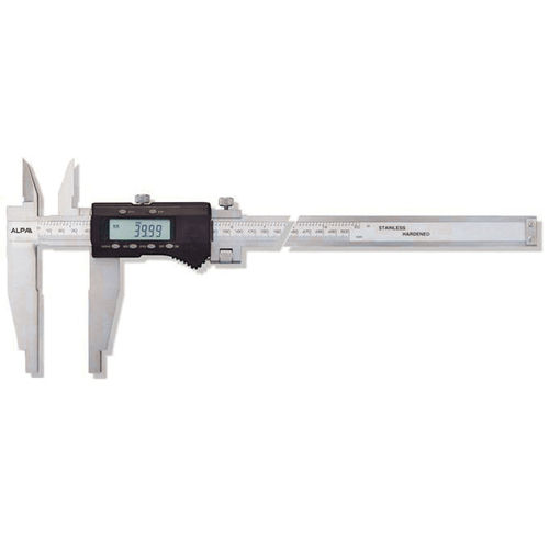 Pie de rey digital - AA052 - Alpa Metrology - de acero inoxidable / con ajuste de precisión