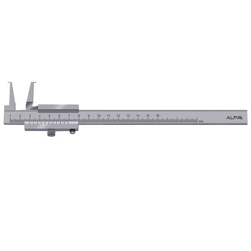 Pie de rey Vernier - AB067 - Alpa Metrology - de acero inoxidable / para medidas internas