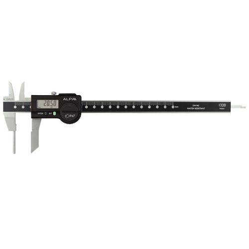 Pie de rey digital - AA095 - Alpa Metrology - de acero inoxidable / IP67