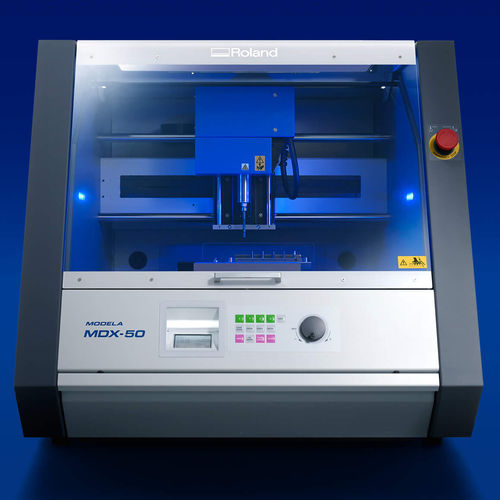 Fresadora CNC 3 ejes - MDX-50 - ROLAND - vertical / para madera / para resina