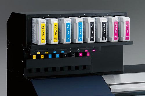 Tinta para impresión por inyección de tinta - EJ - ROLAND - a base de disolvente / de secado rápido / para impresora de gran formato