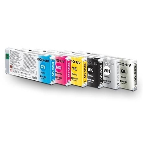 Tinta para impresión por inyección de tinta - ECO-UV - ROLAND - para plástico / para papel / para metal