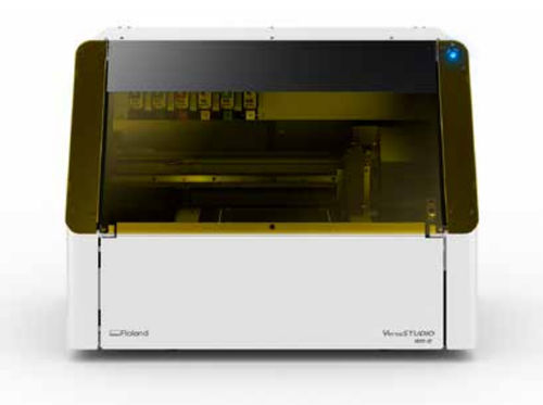 Impresora de inyección de tinta UV - BD series - ROLAND - de mesa / de 5 colores / en plano