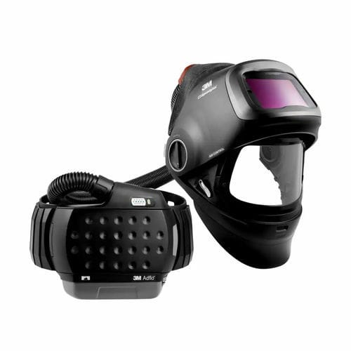 Máscara de soldadura auto-oscureciente - 46-1101-30i - 3M - automática / por arco / con respirador