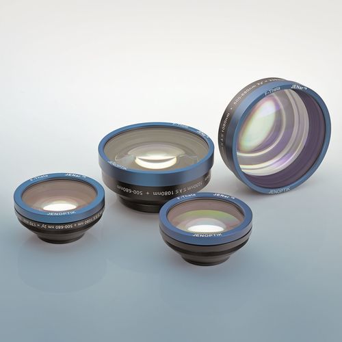 Objetivo de microscopio UV - JENar® series - JENOPTIK AG - de focal fija / para aplicaciones metalúrgicas / para controles de alta precisión