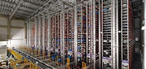 Almacenamiento automático vertical - Mini Load AS/RS - DAIFUKU - para carga pequeña / de alta densidad / de gran velocidad