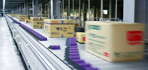 Clasificador automático - DAIFUKU - de cajas / de cajas / lineal