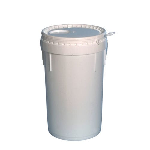 Cubo de plástico - Ropac® - IPL Schoeller - redondo / con tapa / para la industria agroalimentaria