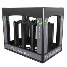 Cajón de plástico - 8369001 - IPL Schoeller - de transporte / para la logística / para botellas