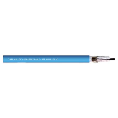 Cable óptico híbrido - 30228 - Lapp Muller - resistente a la radiación / multipar / para la robótica