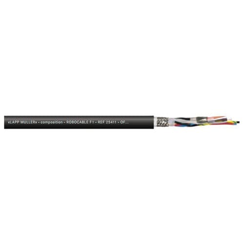 Cable eléctrico para servomotor - F1  - Lapp Muller - de alimentación / DIN / aislado