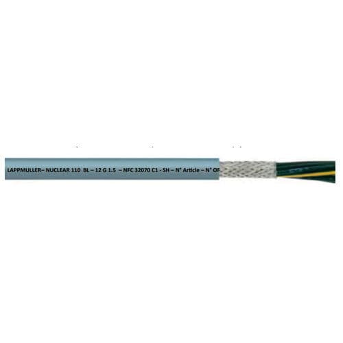 Cable eléctrico de alimentación - 110 BL - Lapp Muller - de datos / blindado / resistente a la radiación