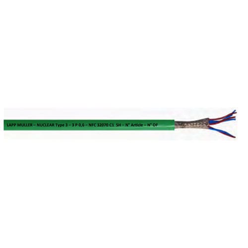 Cable eléctrico de datos - 101731 - Lapp Muller - de cobre / industrial / para aeropuerto
