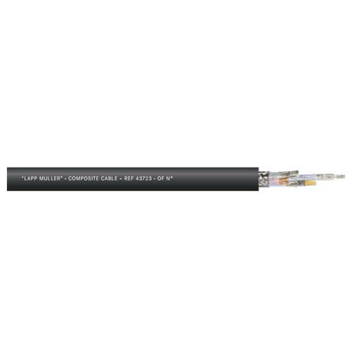 Cable óptico híbrido - 43723  - Lapp Muller - coaxial / con pantalla de cobre / resistente a la radiación