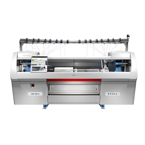 Máquina de tricotado plana - ADF 530-16 KI BC MULTI GAUGE - STOLL - asistida por ordenador / industrial