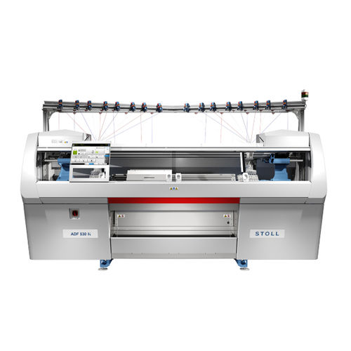 Máquina de tricotado plana - ADF 530-16 ki W multi gauge - STOLL - asistida por ordenador / industrial