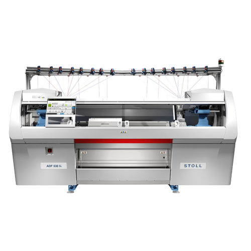 Máquina de tricotado plana - ADF 530-32 ki W - STOLL - asistida por ordenador / industrial