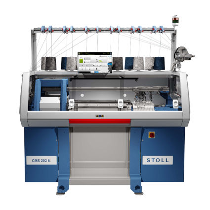 Máquina de tricotado plana - CMS 202 KI B - STOLL - asistida por ordenador / industrial