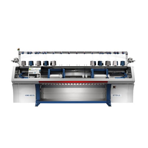 Máquina de tricotado plana - CMS 822 ki multi gauge - STOLL - asistida por ordenador / en tándem / industrial