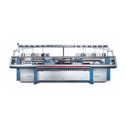 Máquina de tricotado plana - CMS 933 KI MULTI GAUGE - STOLL - compacta / asistida por ordenador / industrial