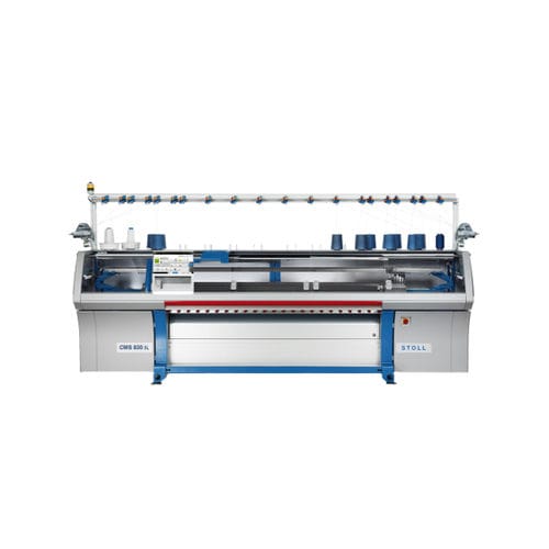 Máquina de tricotado plana - CMS 830 KI C - STOLL - de alta velocidad / industrial