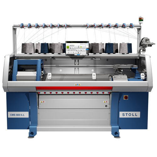Máquina de tricotado plana - CMS 503 ki L - STOLL - totalmente automática / industrial