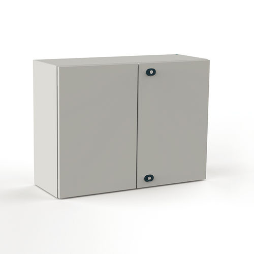 Caja de pared - ECOR - E.T.A. S.P.A. - con brida / rectangular / de chapa de acero