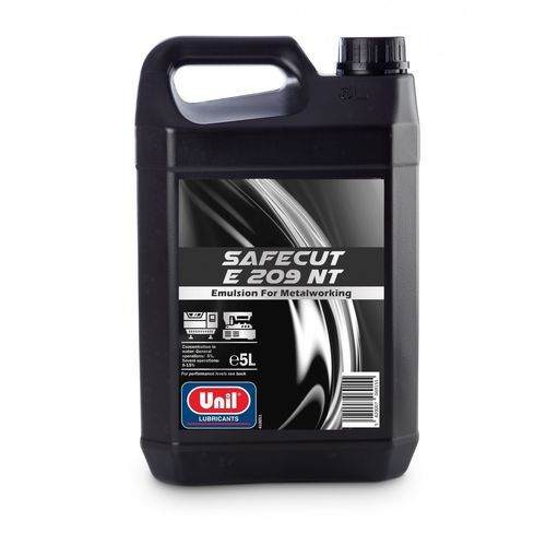 Fluido de mecanizado para metales - SAFECUT E 209 NT - UNIL LUBRICANTS - para trabajo del metal / para mecanizado pesado / sin cloro