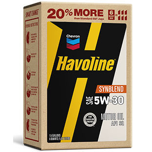 Aceite de lubricación - Havoline® - Chevron Lubricants (Mfg.) - sintético / para motor / para la industria del automóvil