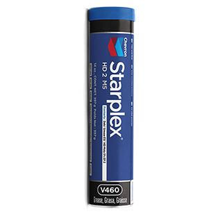 Grasa de lubricación - Starplex® HD 1, 2 M5 - Chevron Lubricants (Mfg.) - de bisulfuro de molibdeno / para obra de construcción / para la agricultura