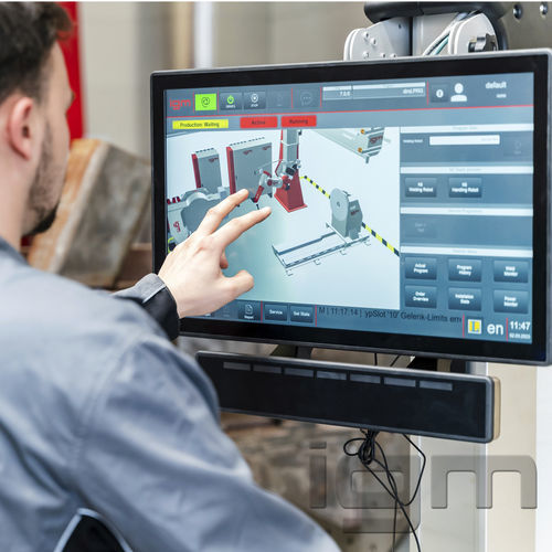 Software de análisis - iCP  - igm Robotersysteme AG - de interfaz / de desarollo / de mando
