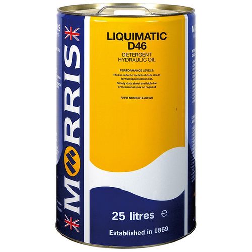 Aceite de lubricación - Liquimatic D 46 - Morris Lubricants (Mfg.) - hidráulico / mineral / para aplicaciones de frenado
