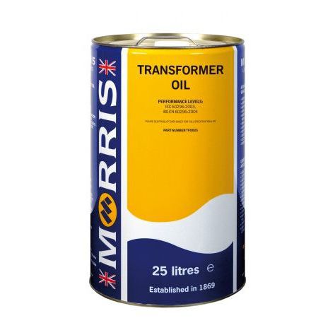 Aceite lubricante - Transformer - Morris Lubricants (Mfg.) - orgánico / para dispositivos eléctricos / para la industria de la energía eléctrica